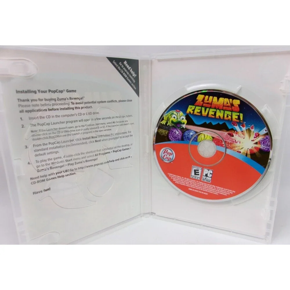 Pop Cap Games Bejeweled 2 Peggle and Zumas Revenge PC Games